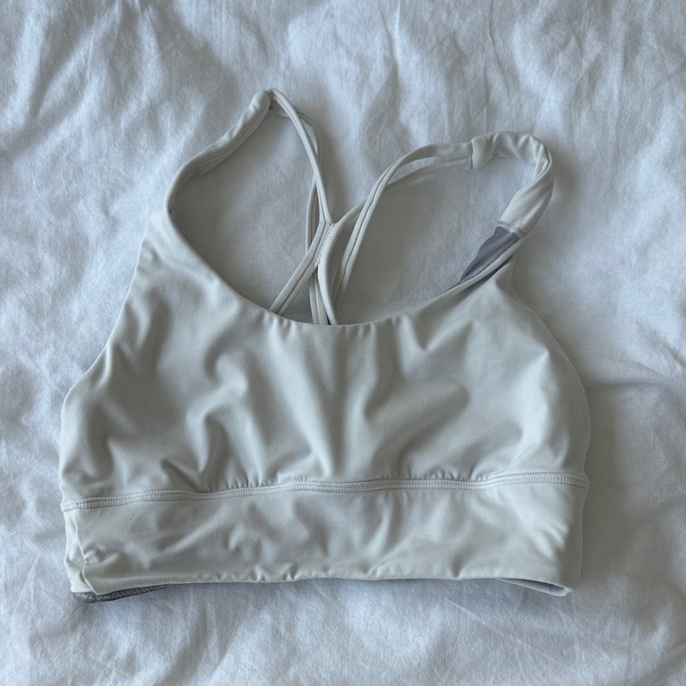 Elegant Cream Sports Bra